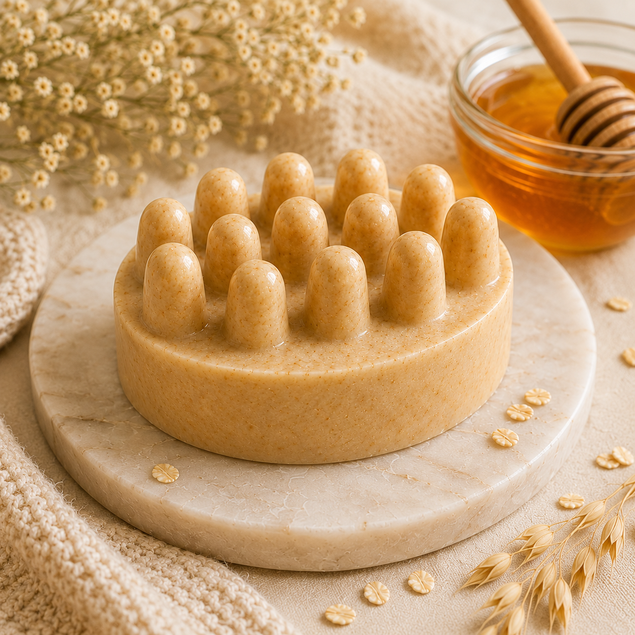 Honeyed Oat — Oatmeal & Honey Unscented Artisan Soap