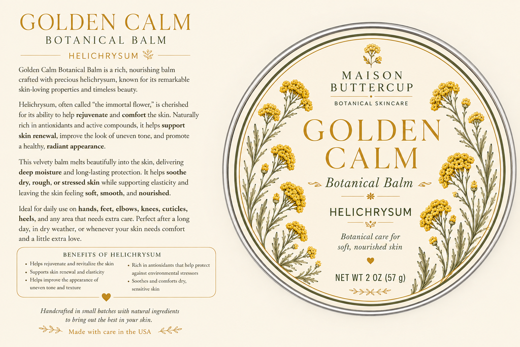 Golden Calm Botanical Balm