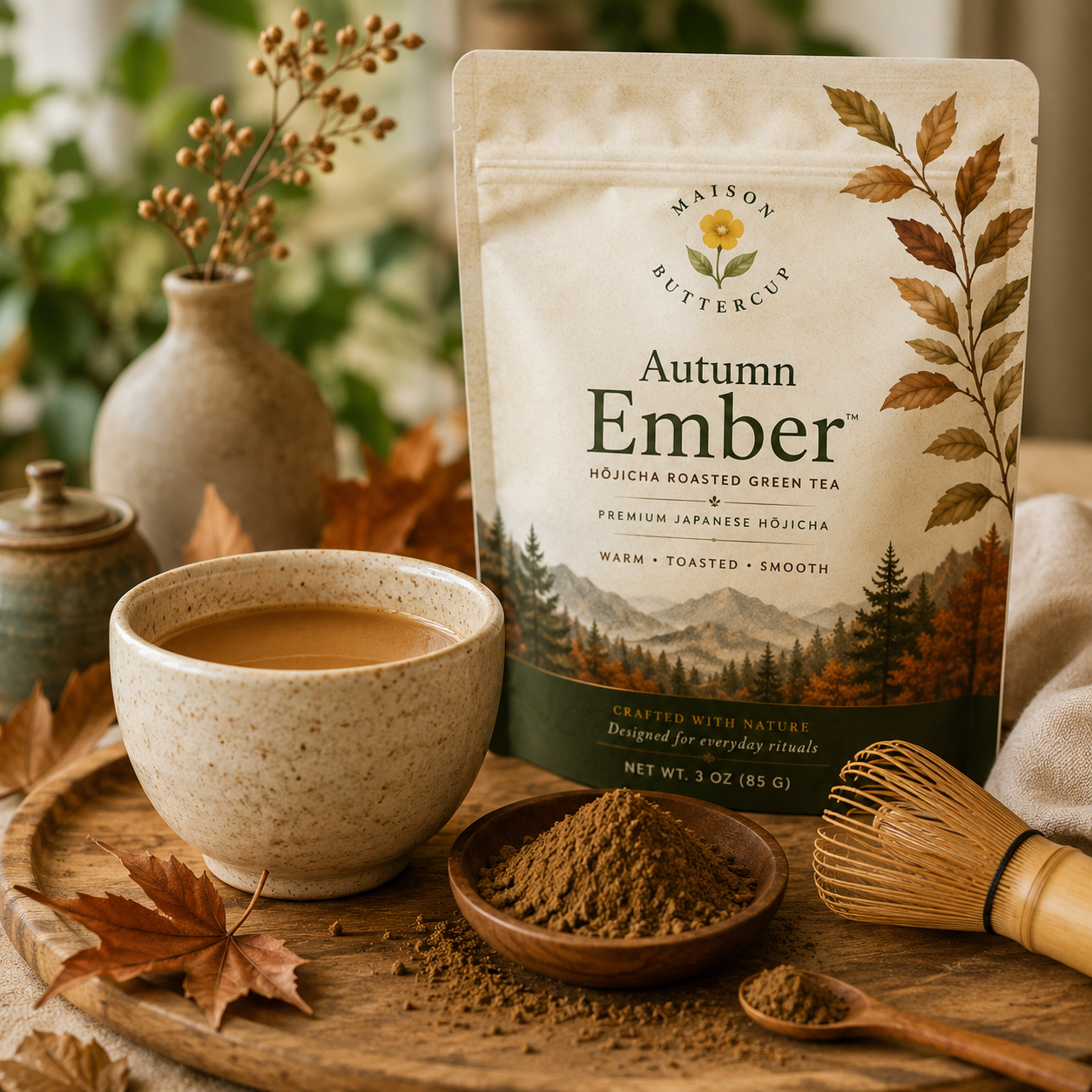 Autumn Ember™ Hōjicha Roasted Green Tea