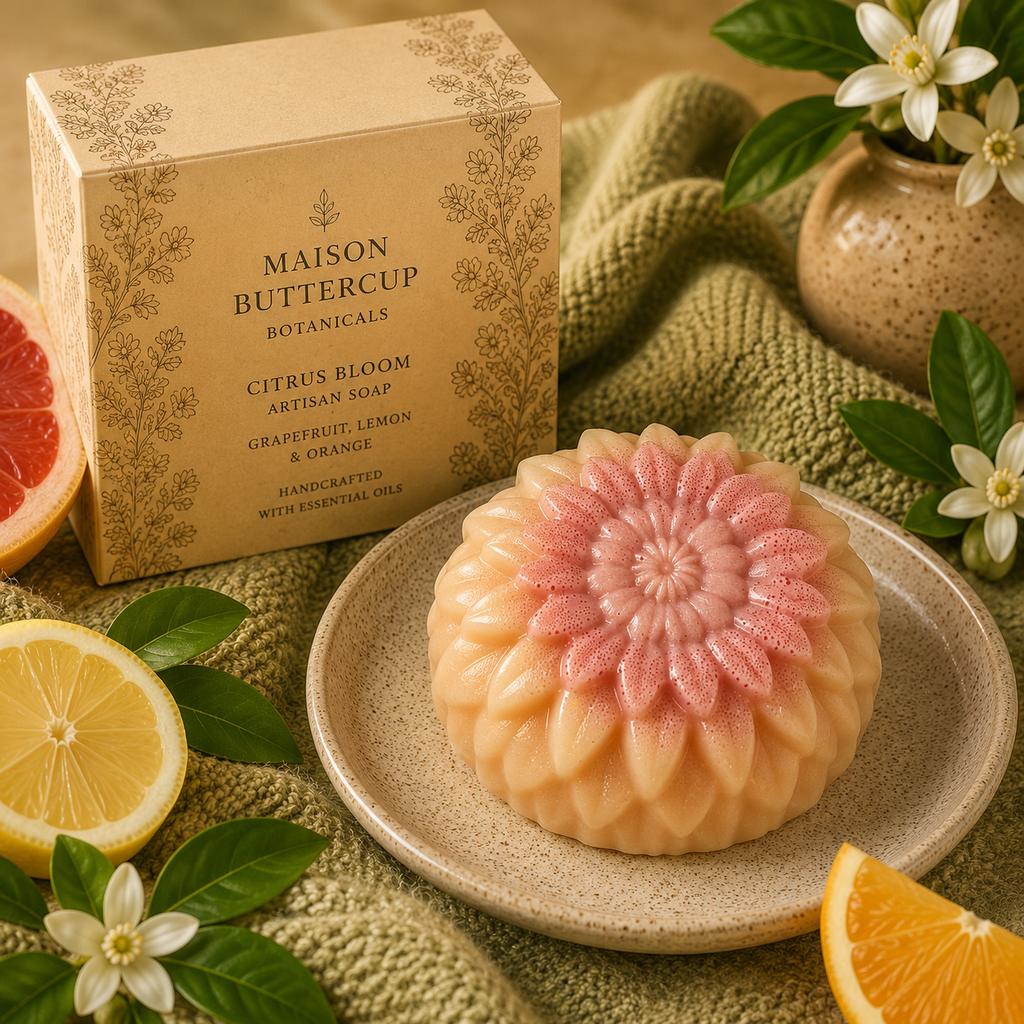 Citrus Bloom Artisan Soap