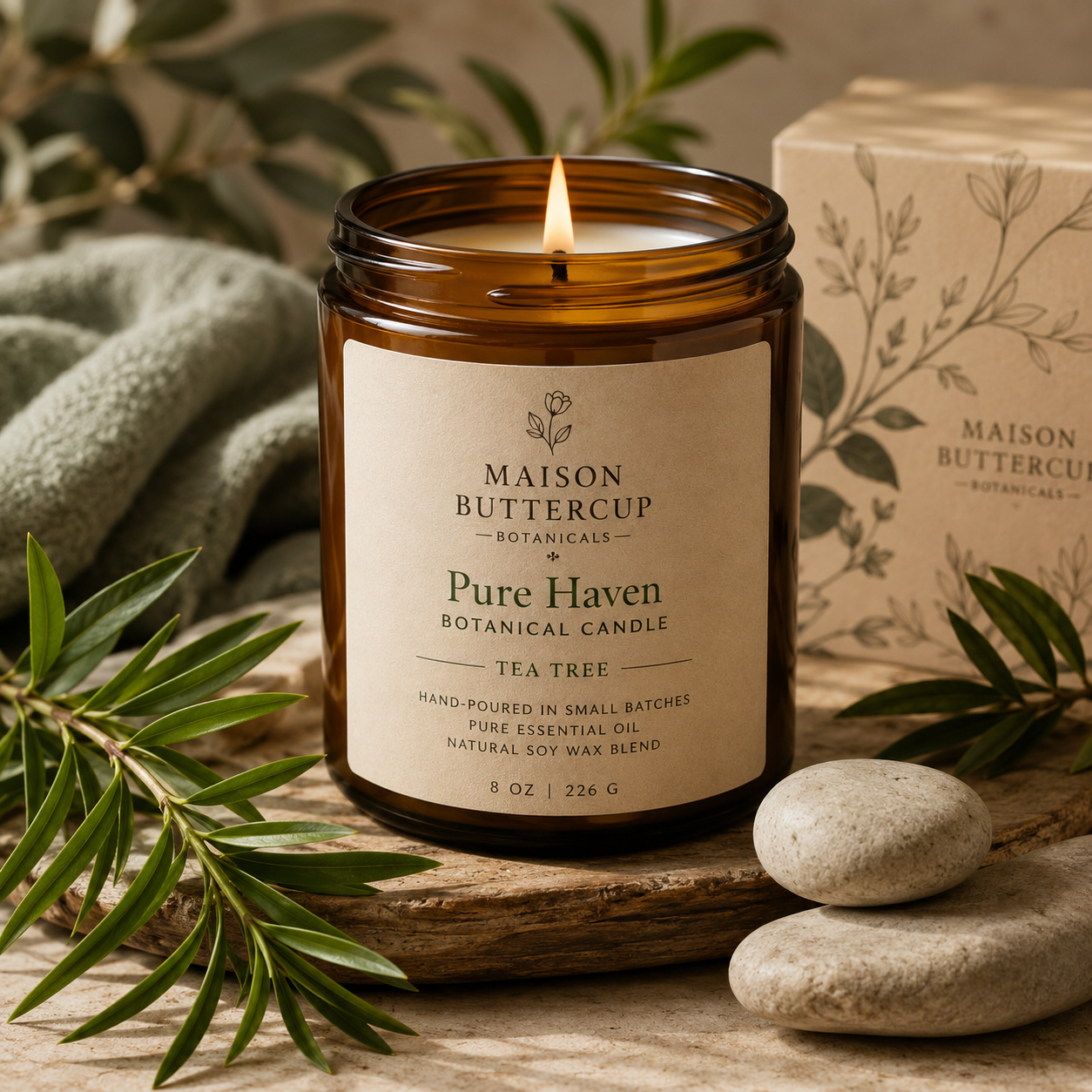 Forest Root Botanical Candle
