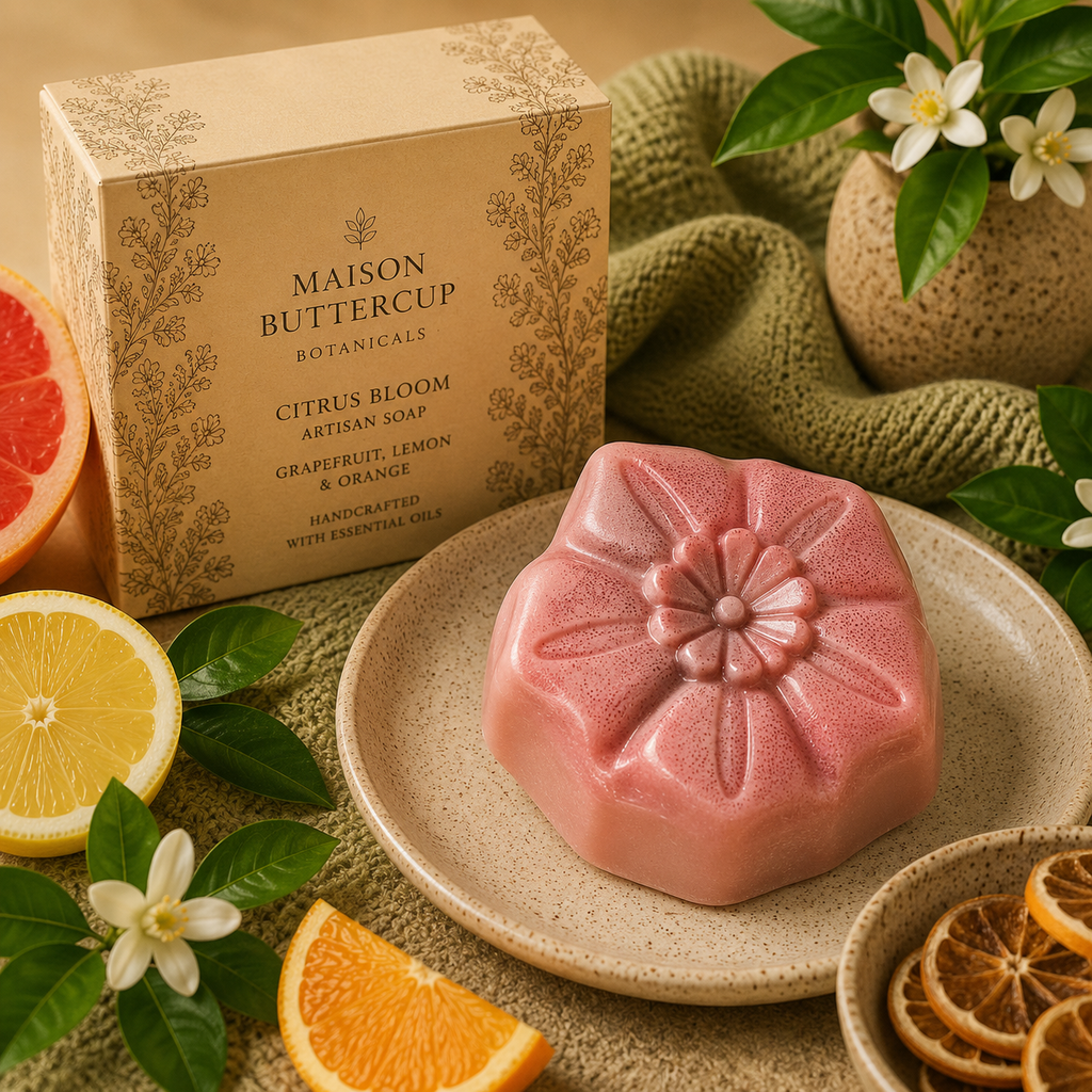 Citrus Bloom Artisan Soap