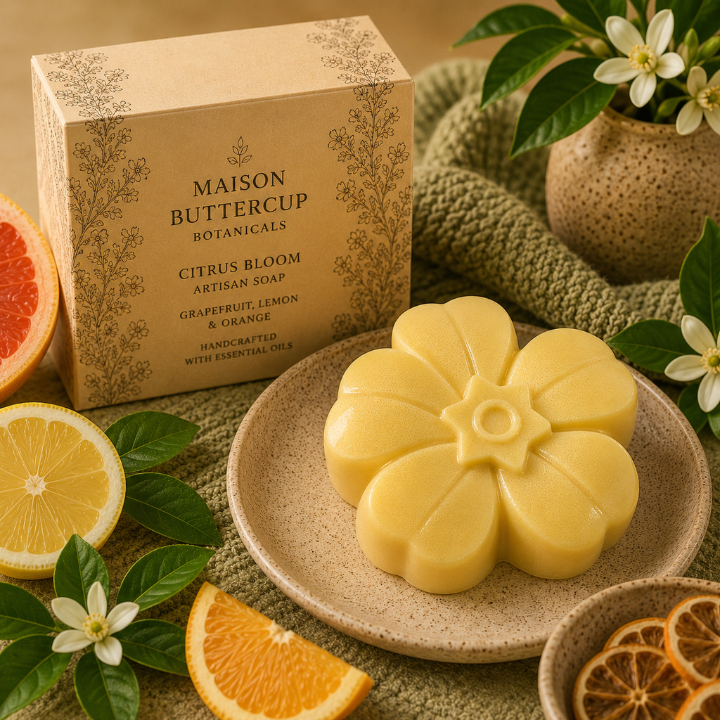 Citrus Bloom Artisan Soap